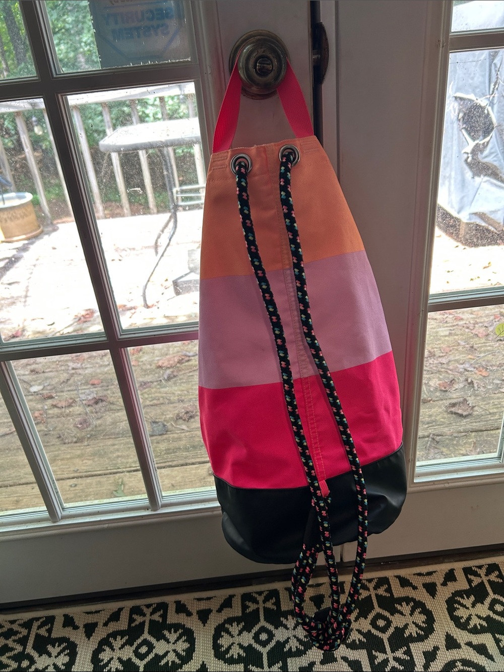 Shoulder/Backpack Style Drawstring Bag - Picture 2 of 9